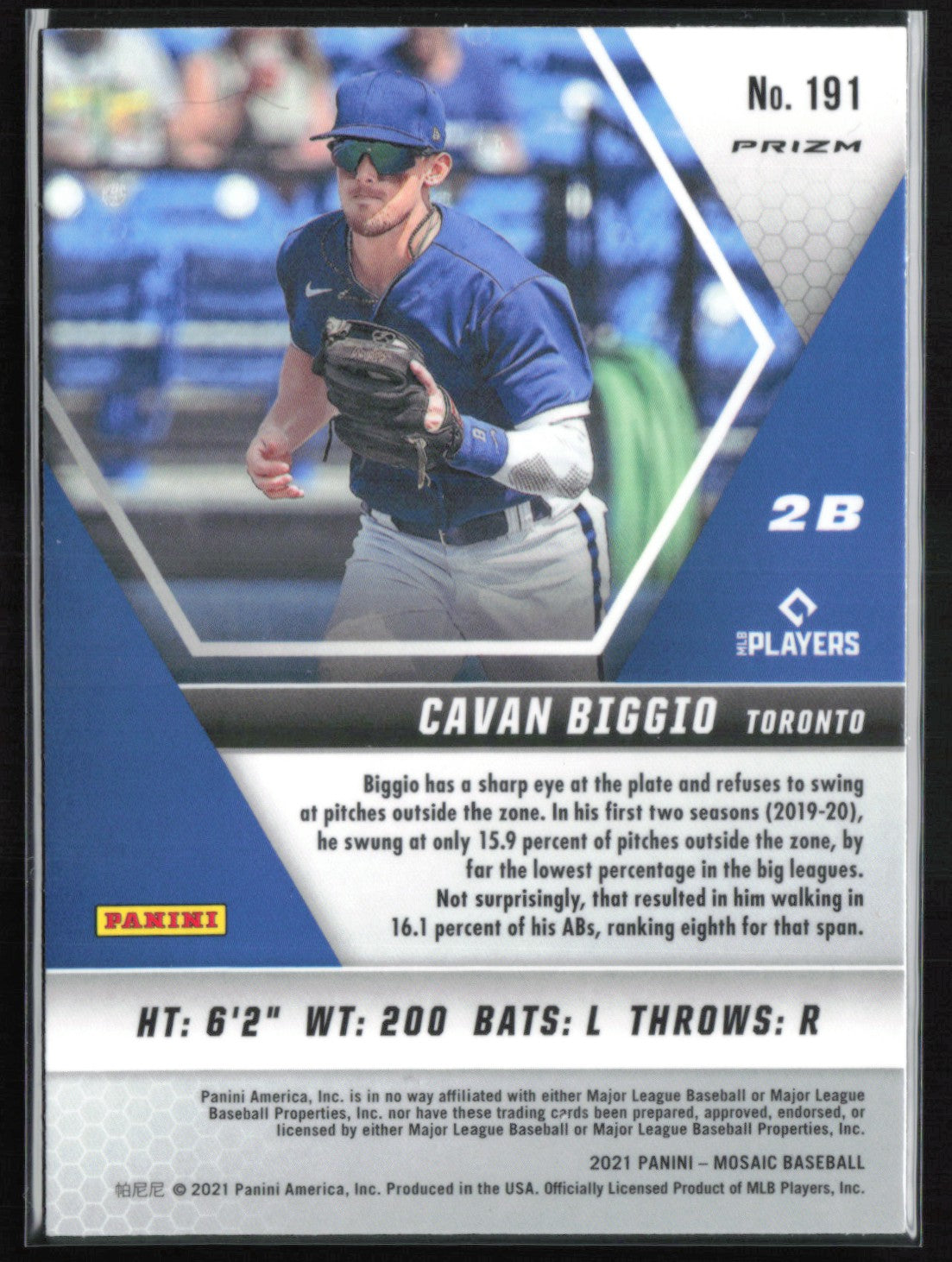 Cavan Biggio Orange Mosaic