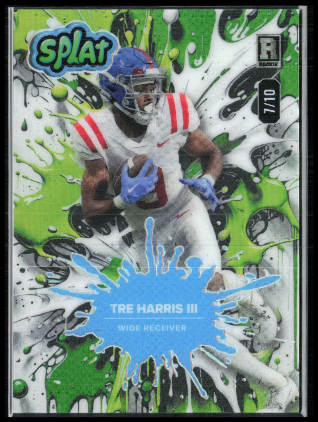 Tre Harris III RC /10 2025 Wild Card Splat