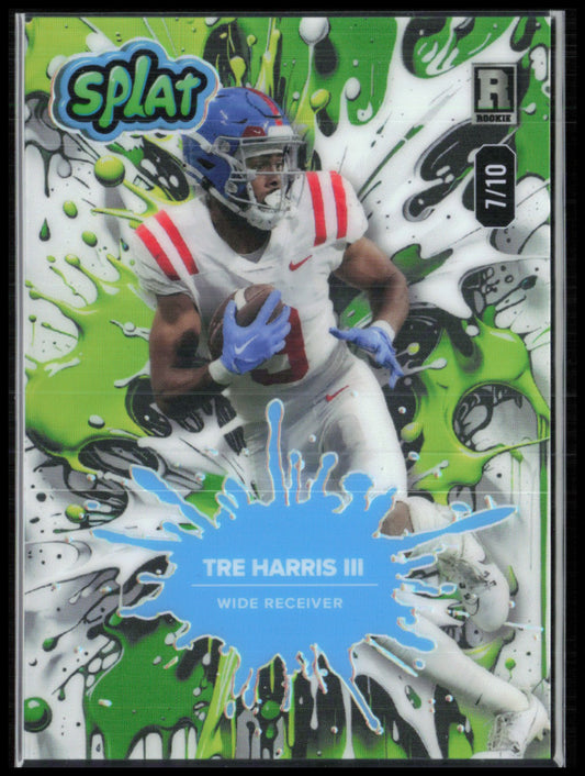 Tre Harris III RC /10 2025 Wild Card Splat