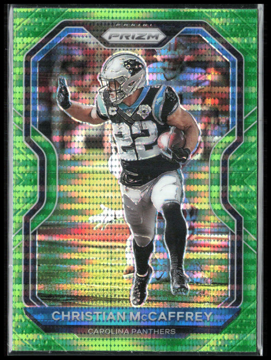 Christian McCaffrey Neon Green Pulsar