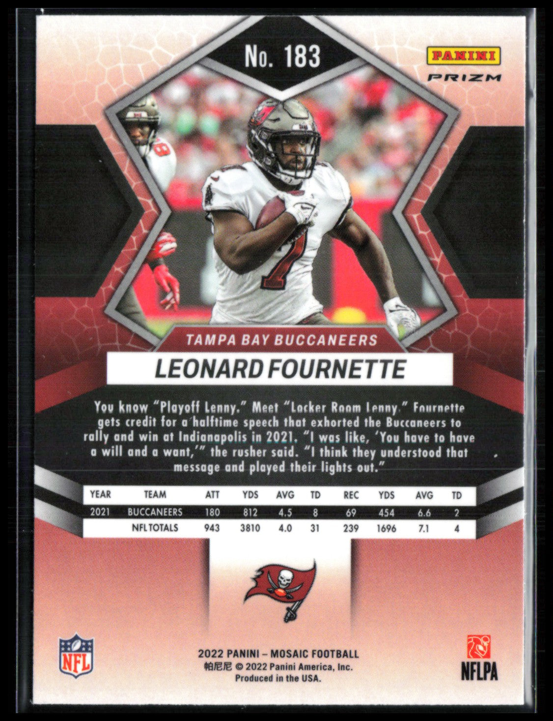 Leonard Fournette Red Sparkle