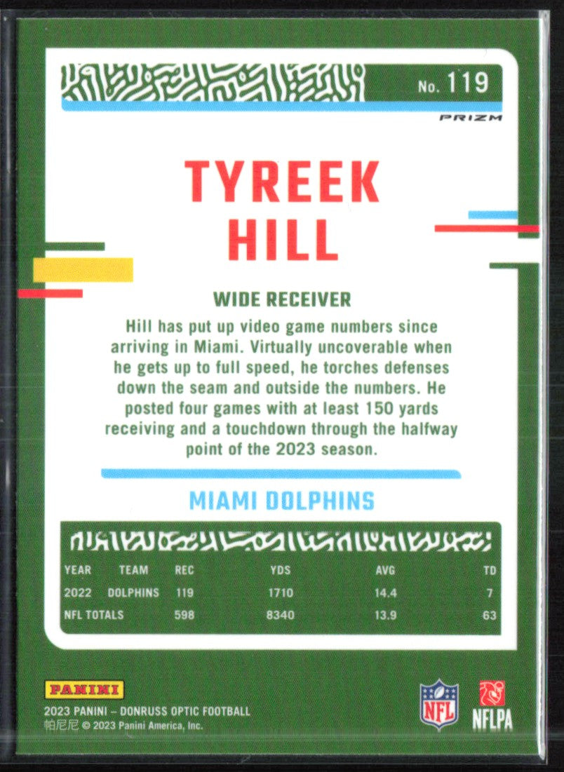 Tyreek Hill Stars Holo