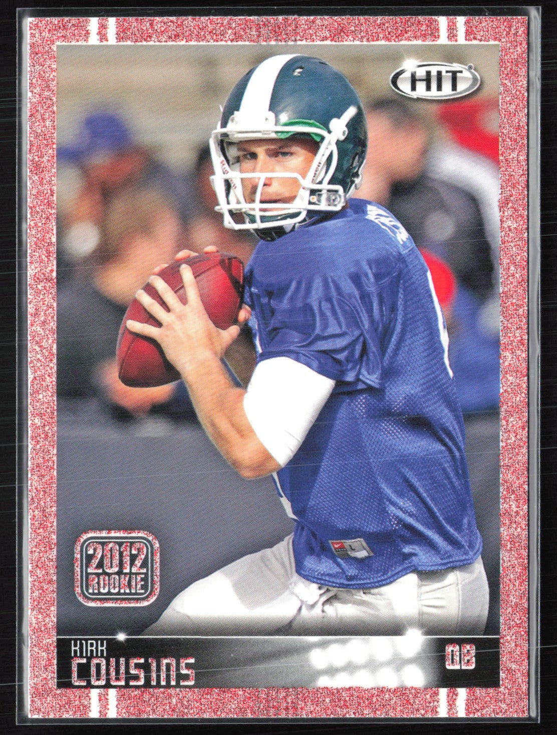 Kirk Cousins RC 2012 Sage Hit Pink