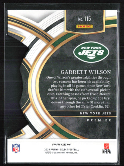 Garrett Wilson Red Yellow Die-Cut