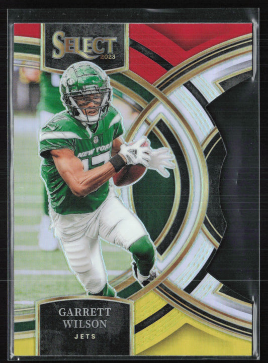 Garrett Wilson Red Yellow Die-Cut