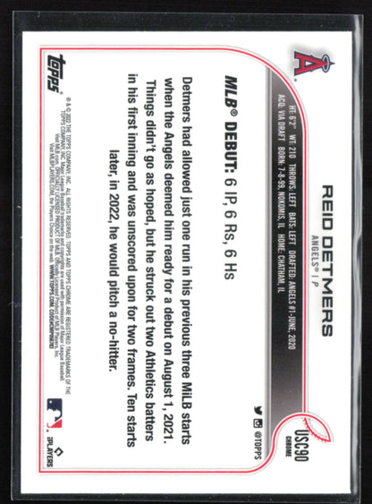 Reid Detmers RC Purple