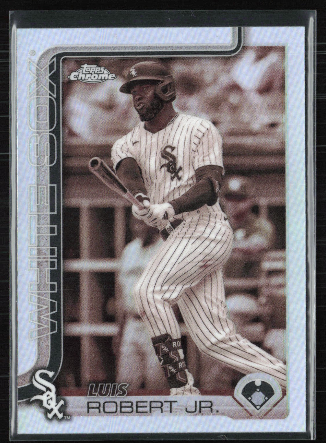 2025 Topps Chrome 177 Luis Robert Jr. Sepia – Dollar Box
