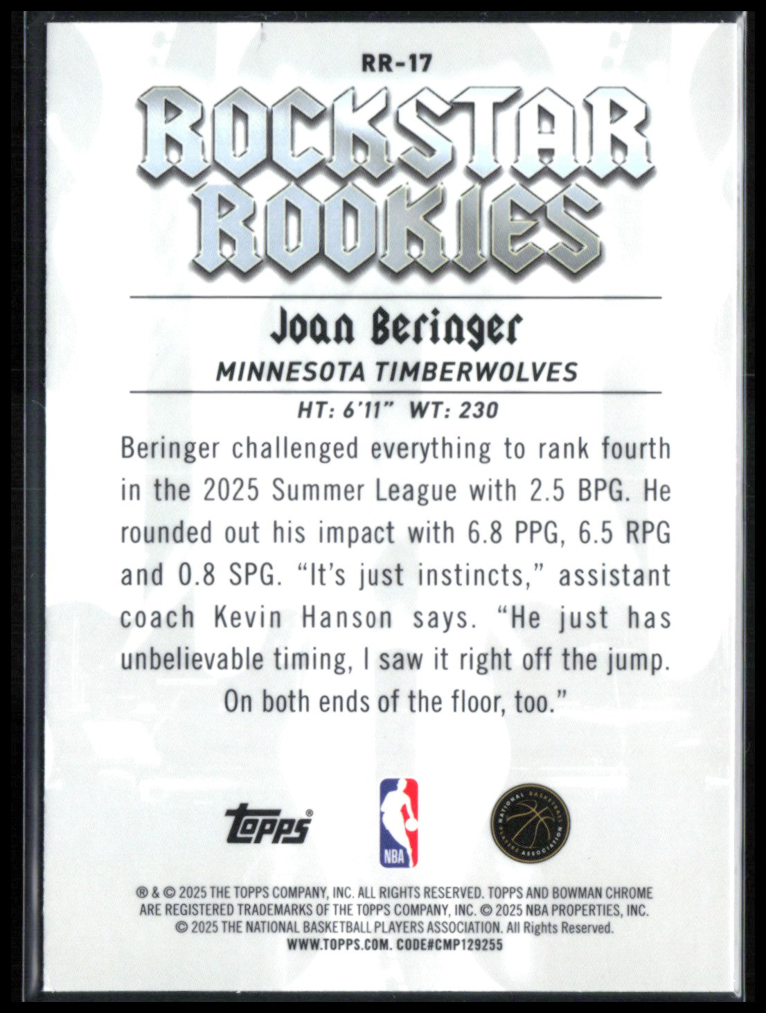 Joan Beringer RC