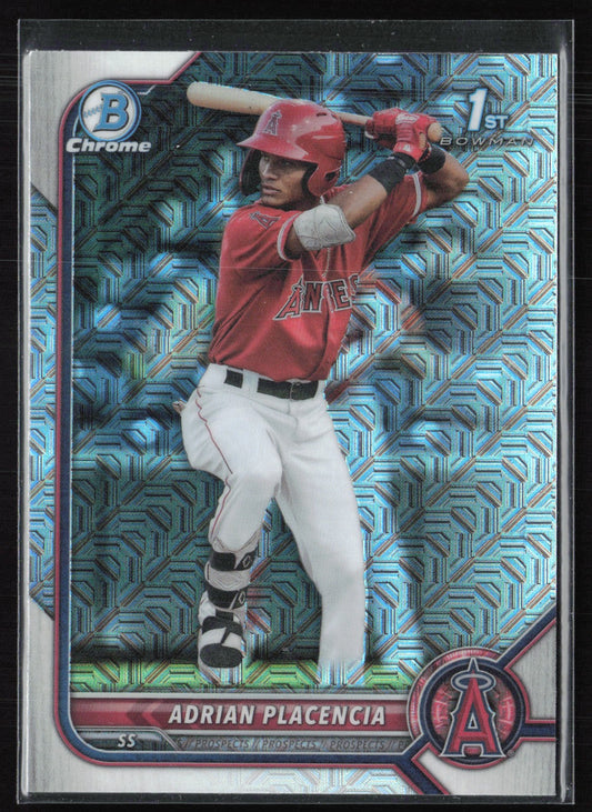 Adrian Placencia 1st Bowman Mojo