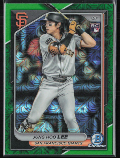 Jung Hoo Lee RC Green Mojo /99