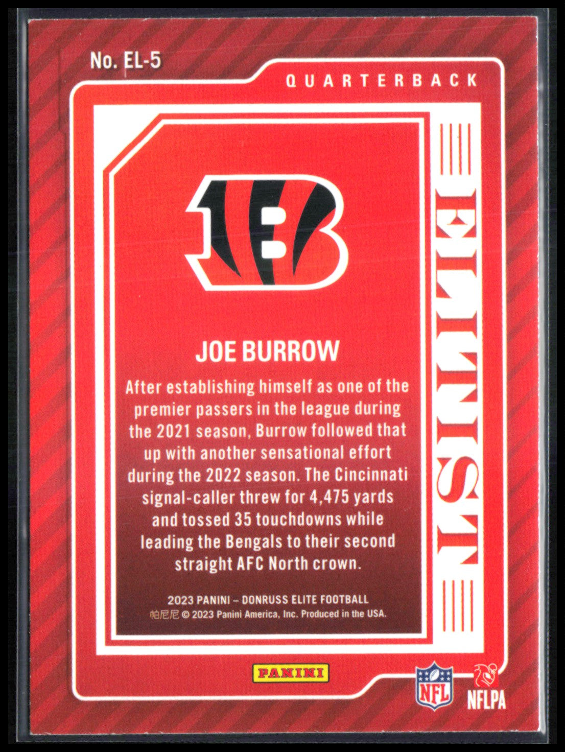 Joe Burrow Elitist