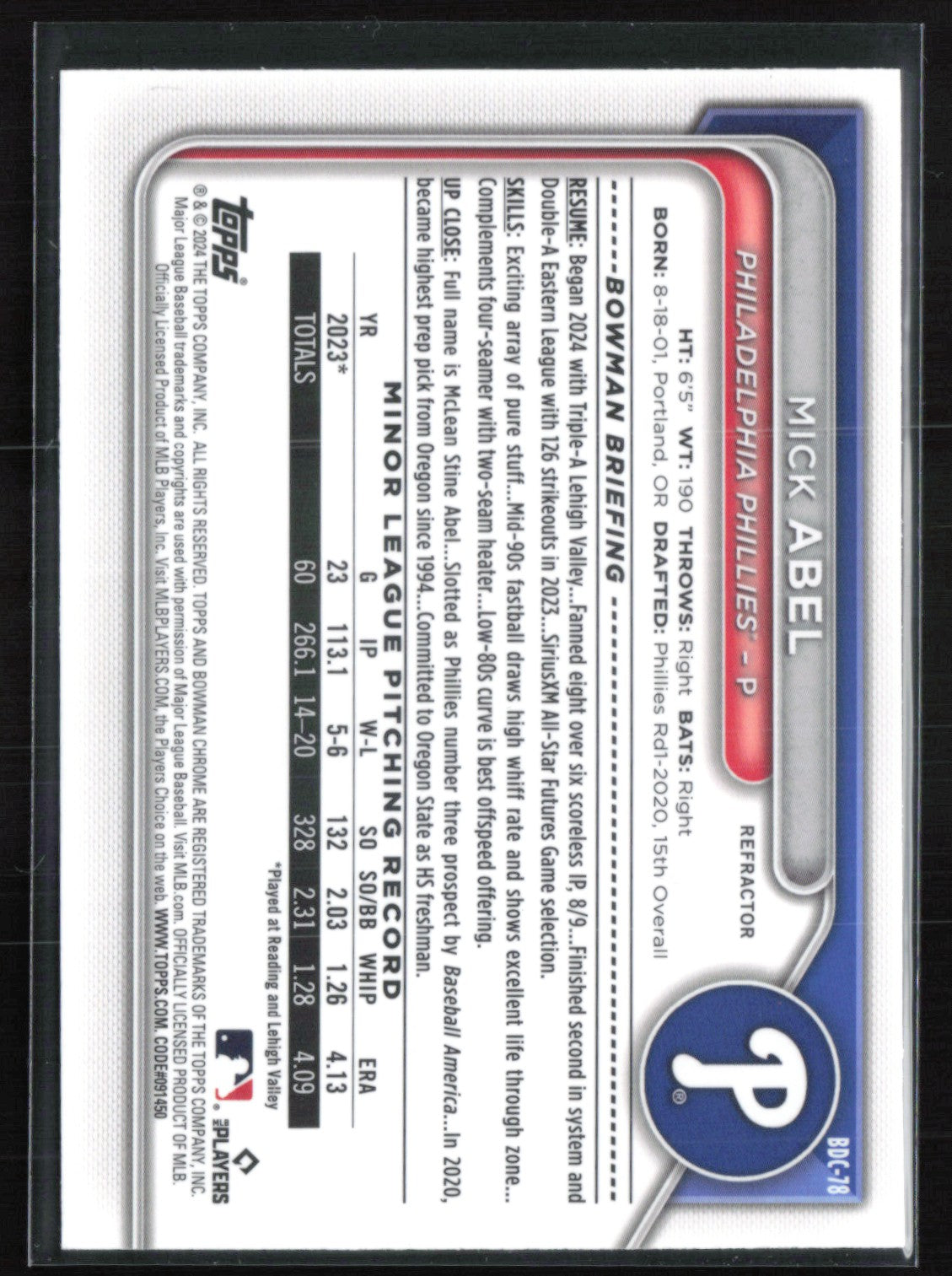 Mick Abel Refractor