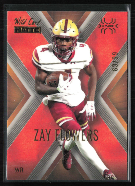 Zay Flowers /99 Wild Card Matte