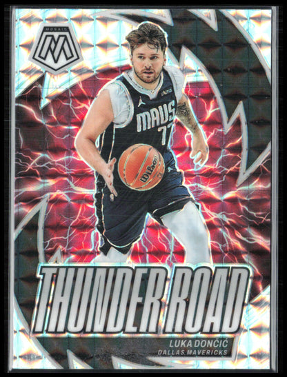 Luka Doncic Thunder Road Mosaic Prizm