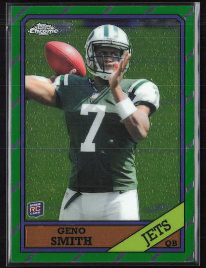 Geno Smith RC 2013 Topps Chrome
