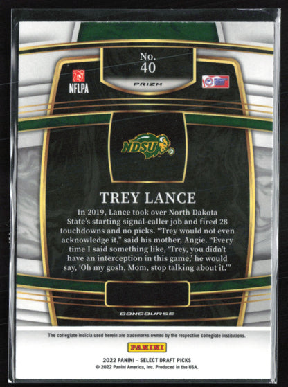 Trey Lance Red Laser