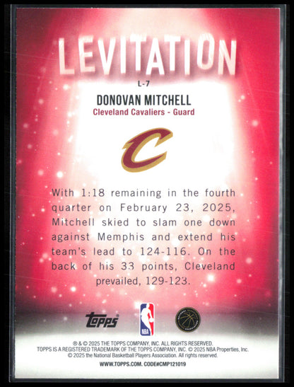 Donovan Mitchell Levitation