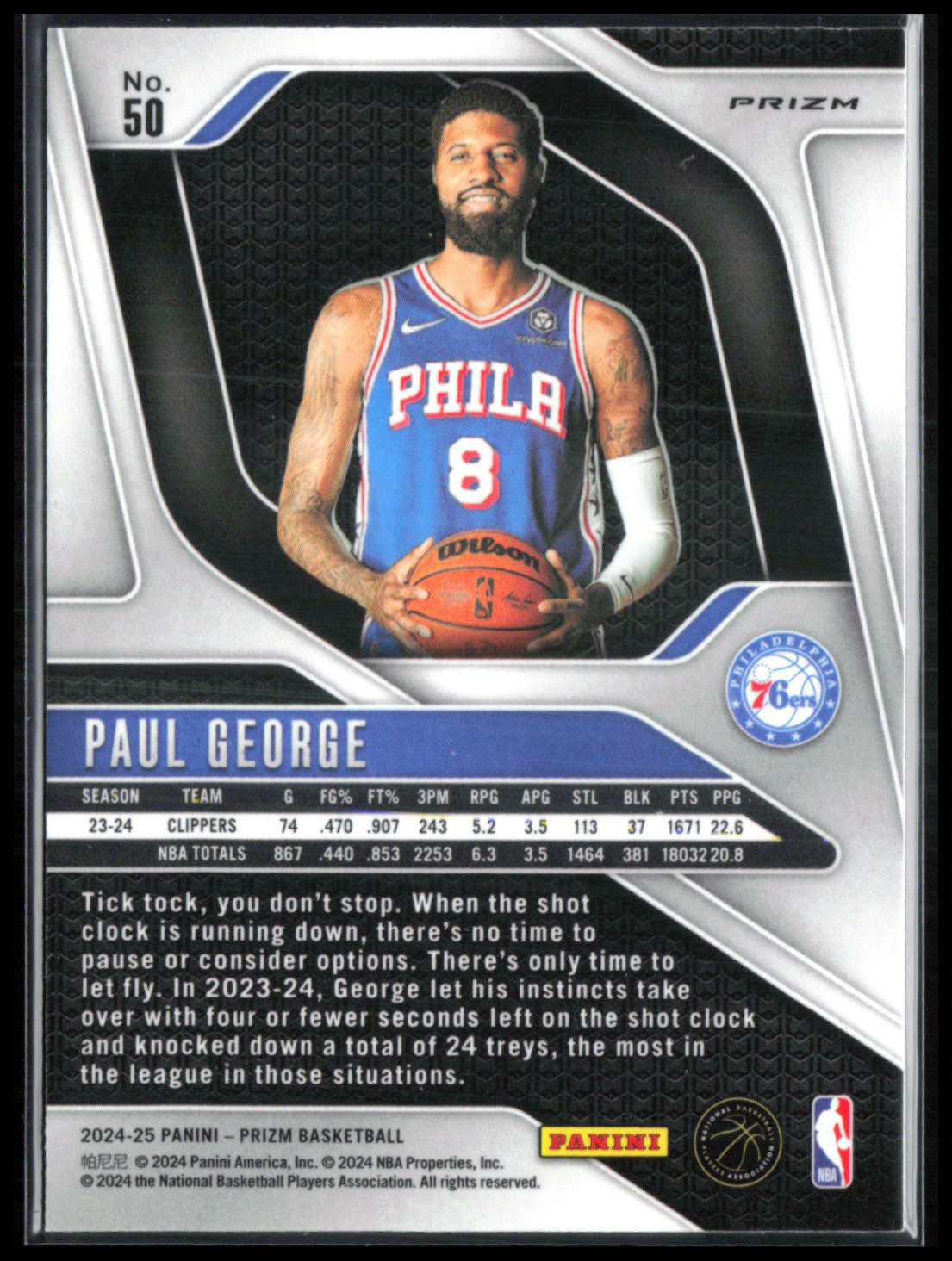 Paul George Red Ice