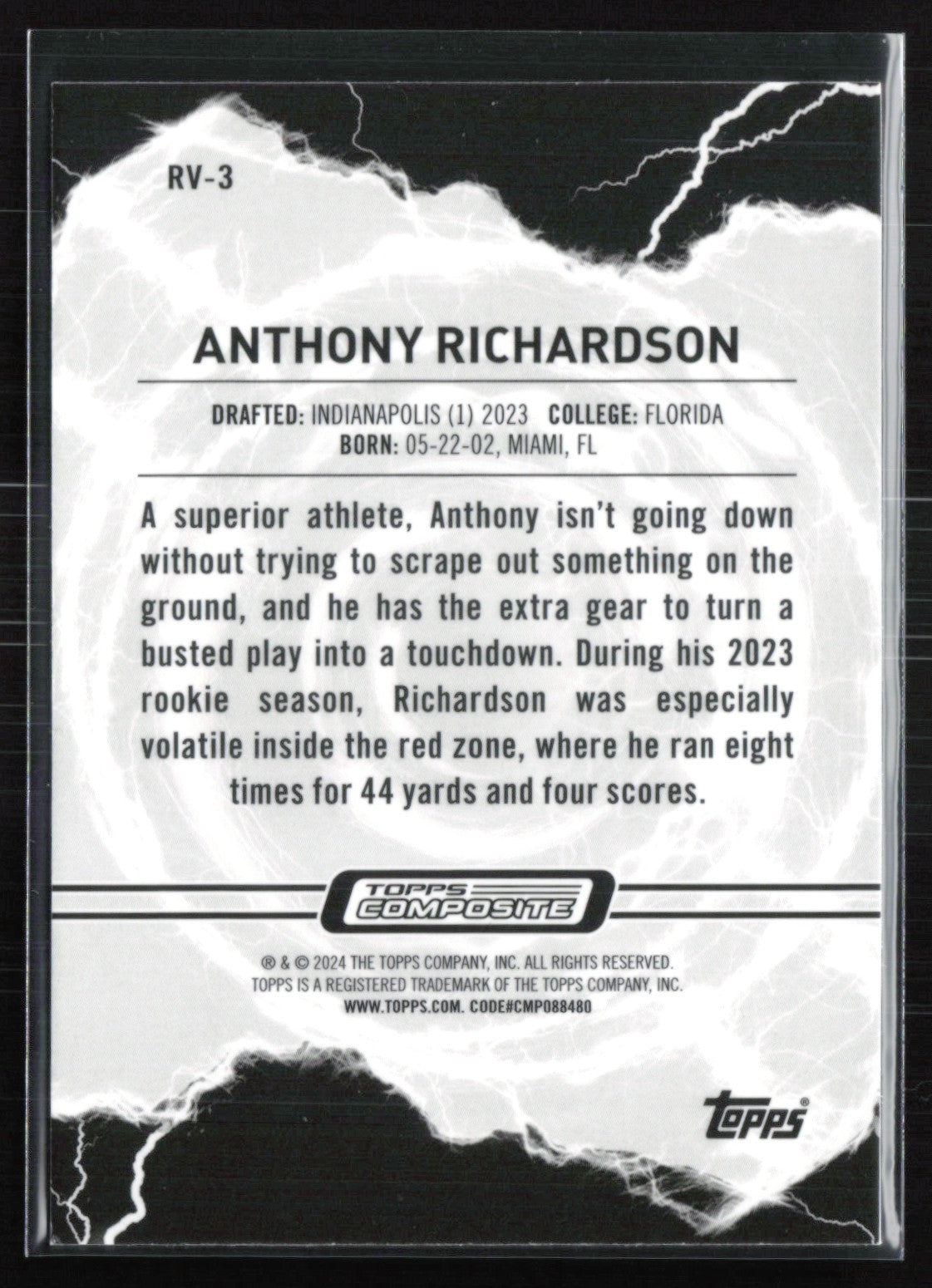 Anthony Richardson RC Voltaic
