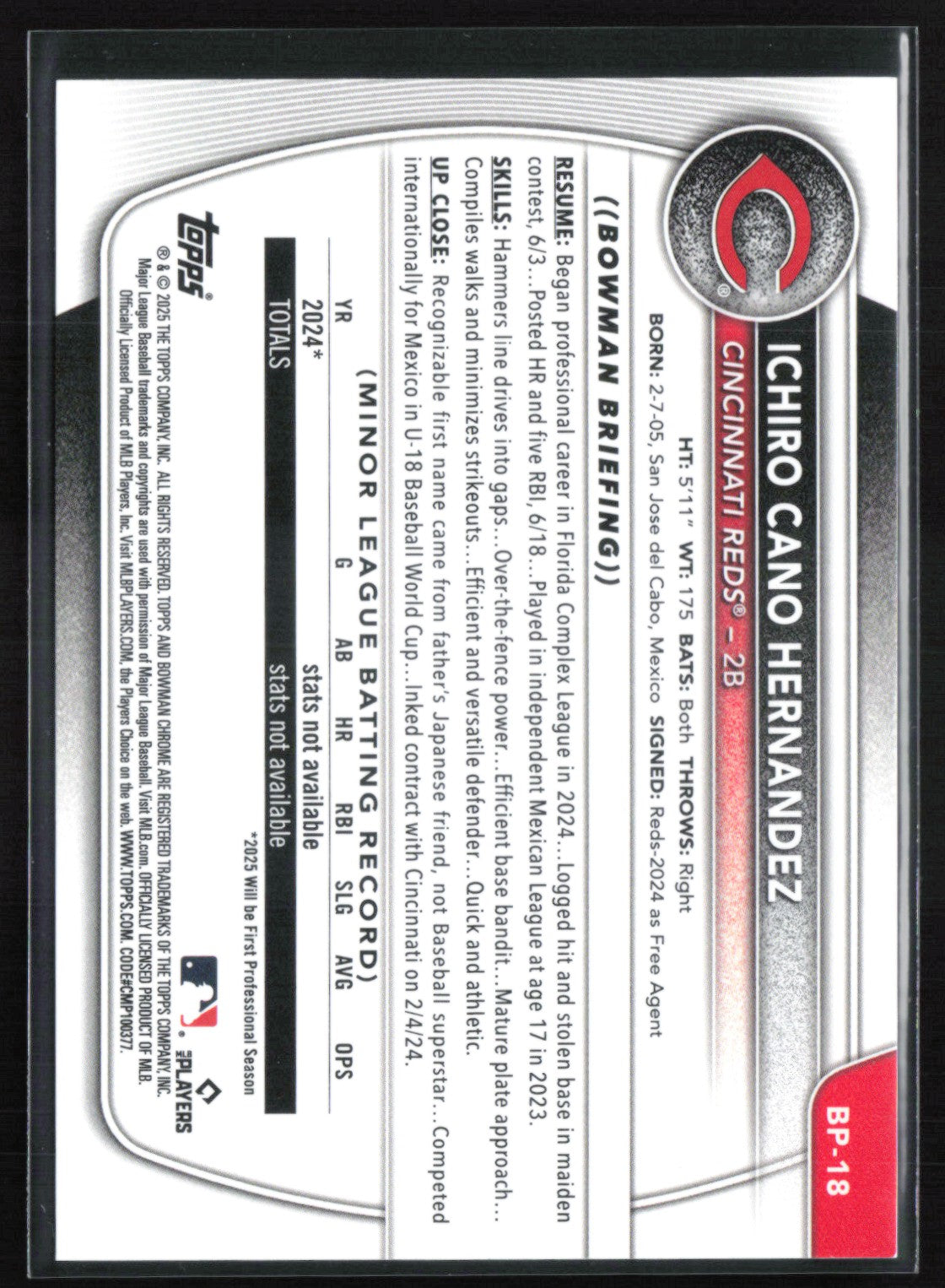 Ichiro Cano Hernandez 1st Bowman