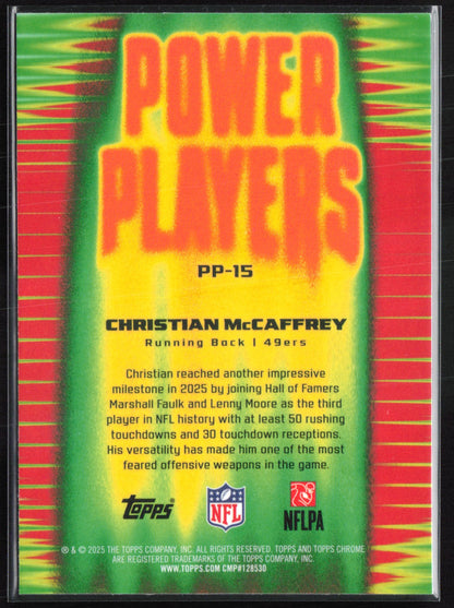 Christian McCaffrey Power Players