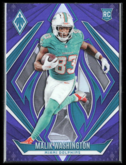 Malik Washington RC Purple