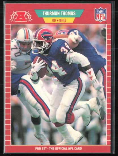 Thurman Thomas 1989 Pro Set
