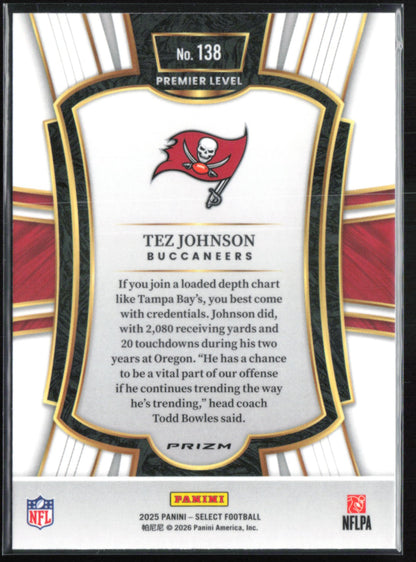 Tez Johnson RC Silver Prizm