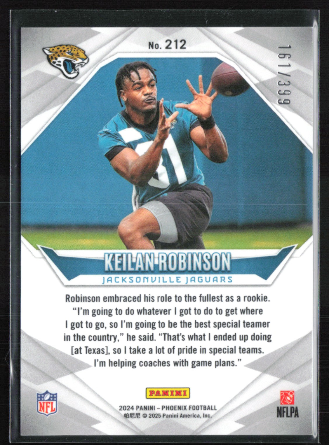 Keilan Robinson RC /399