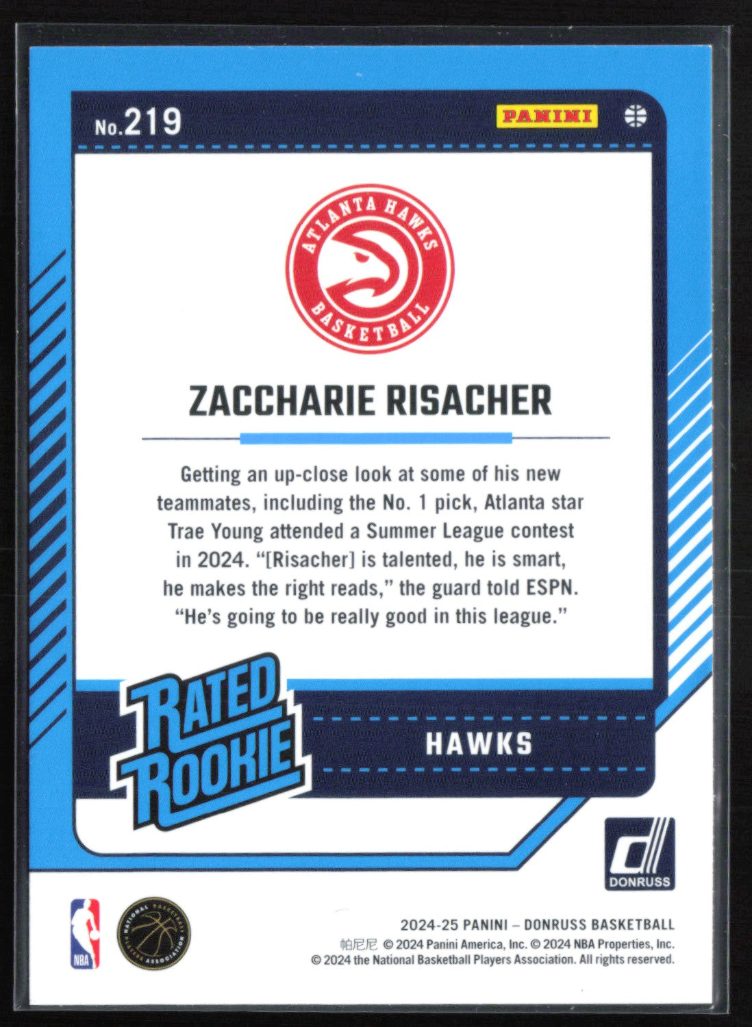 Zaccharie Risacher RC