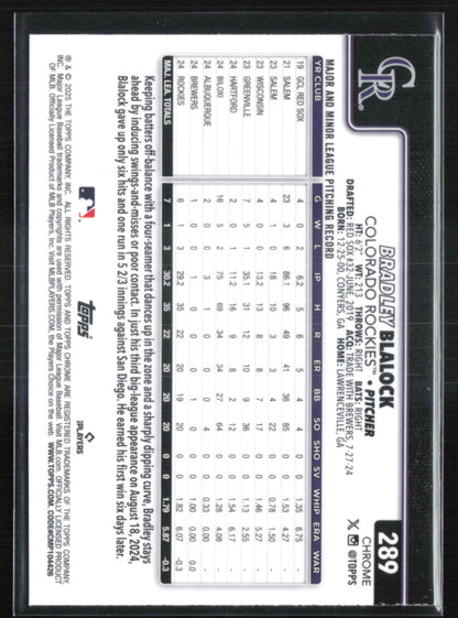 Bradley Blalock RC