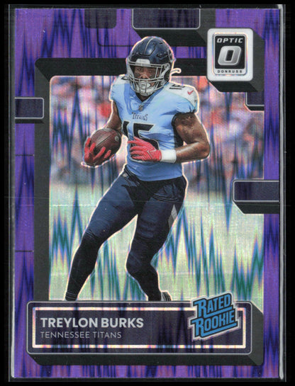 Treylon Burks RC Purple Shock
