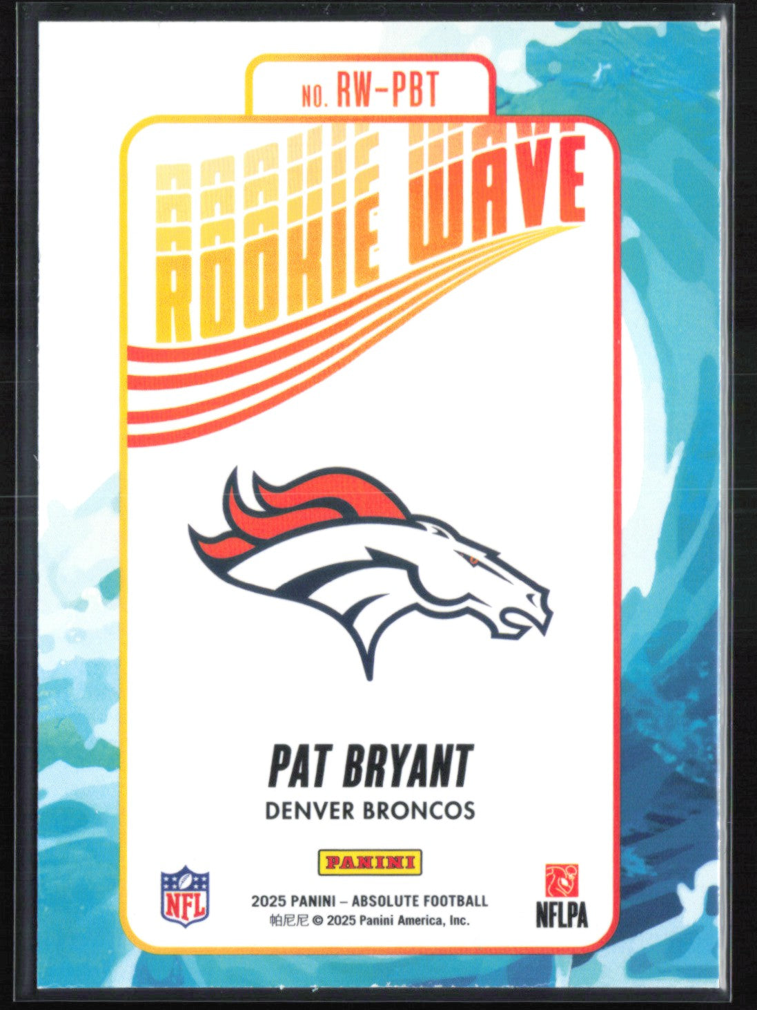 Pat Bryant RC Rookie Wave