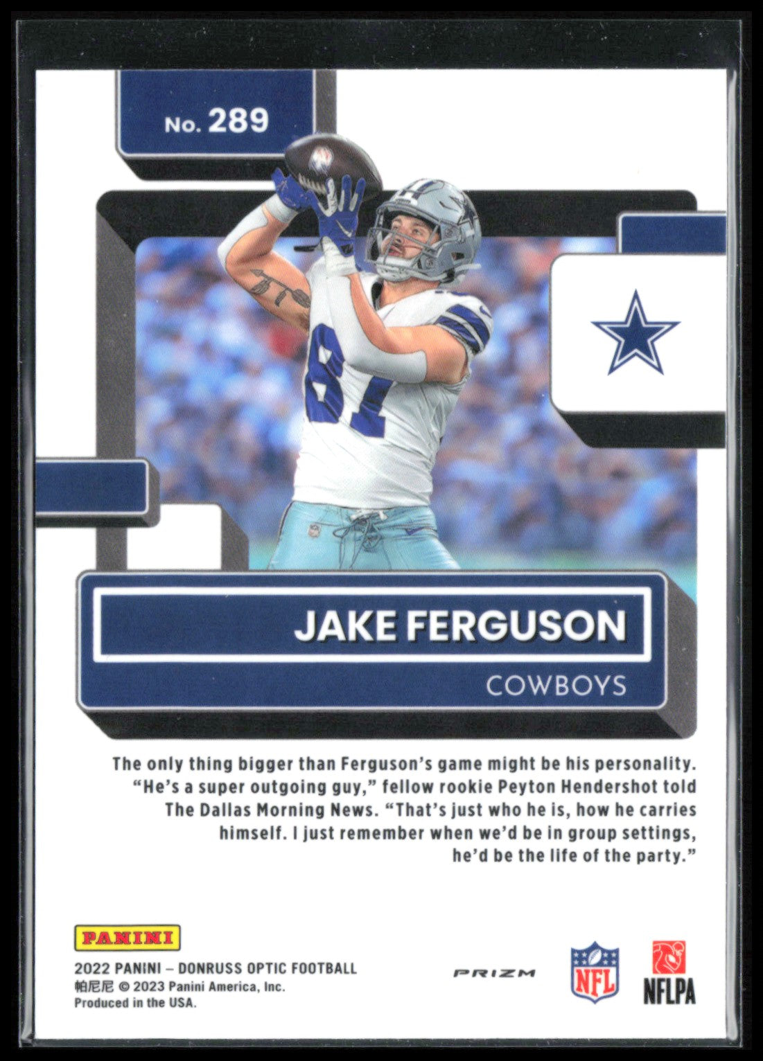 Jake Ferguson RC Purple Shock