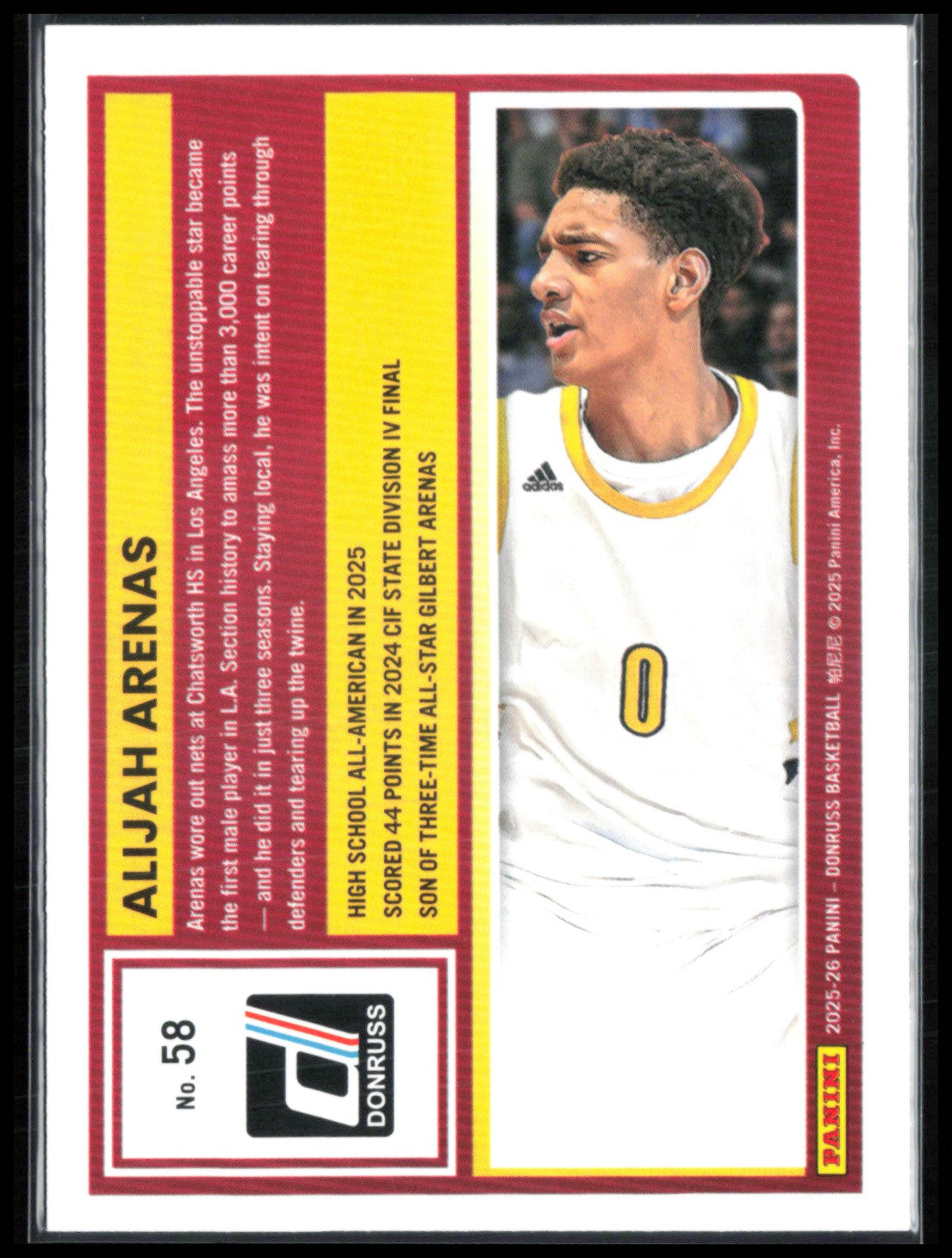 Alijah Arenas Rated Prospect Green Laser