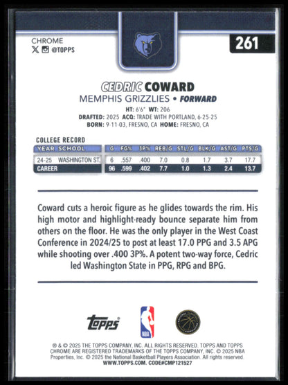 Cedric Coward RC
