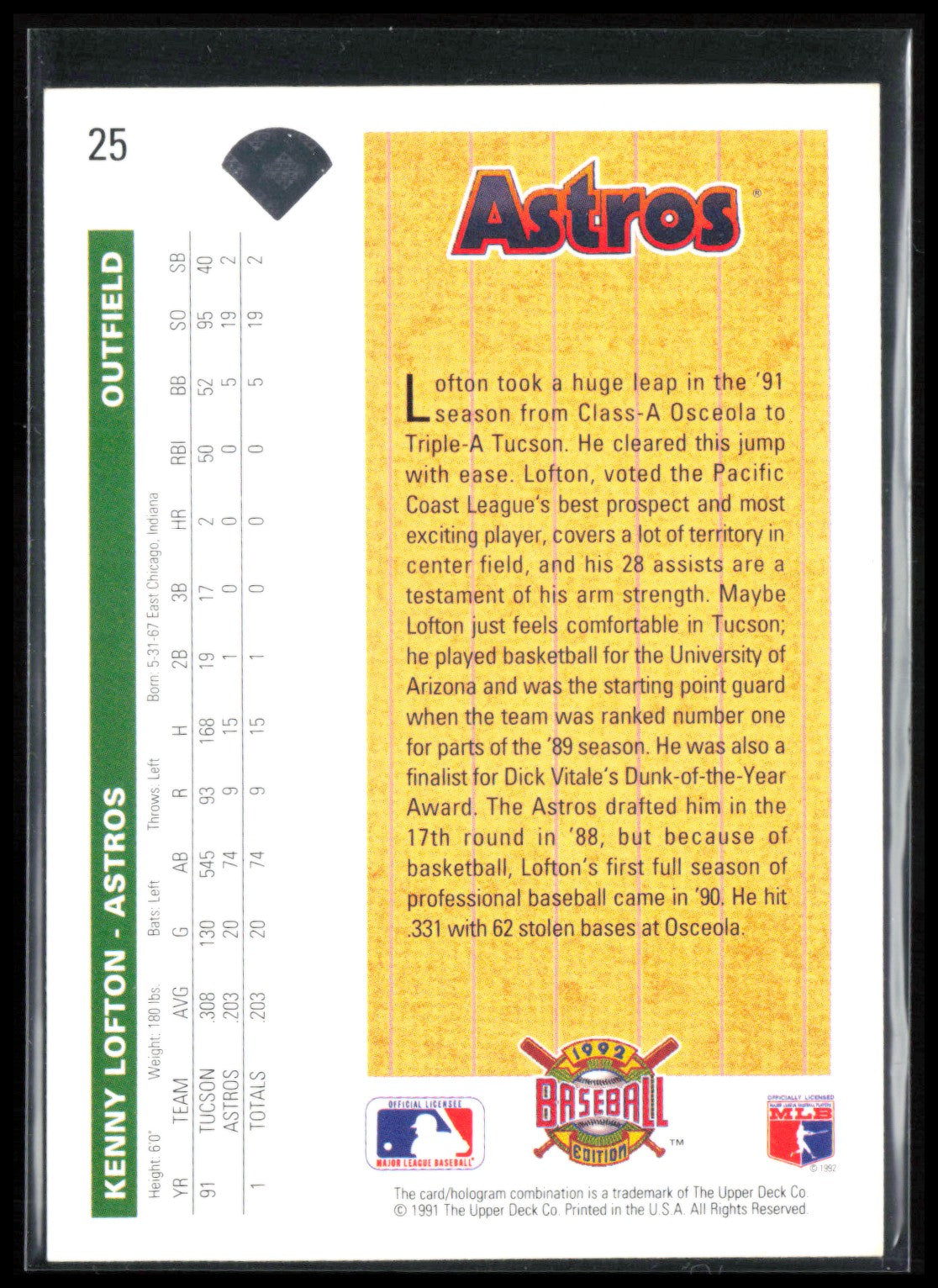 Kenny Lofton RC