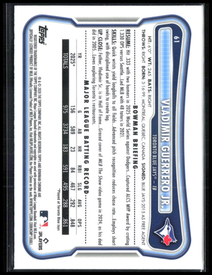 Vladimir Guerrero Jr Mojo