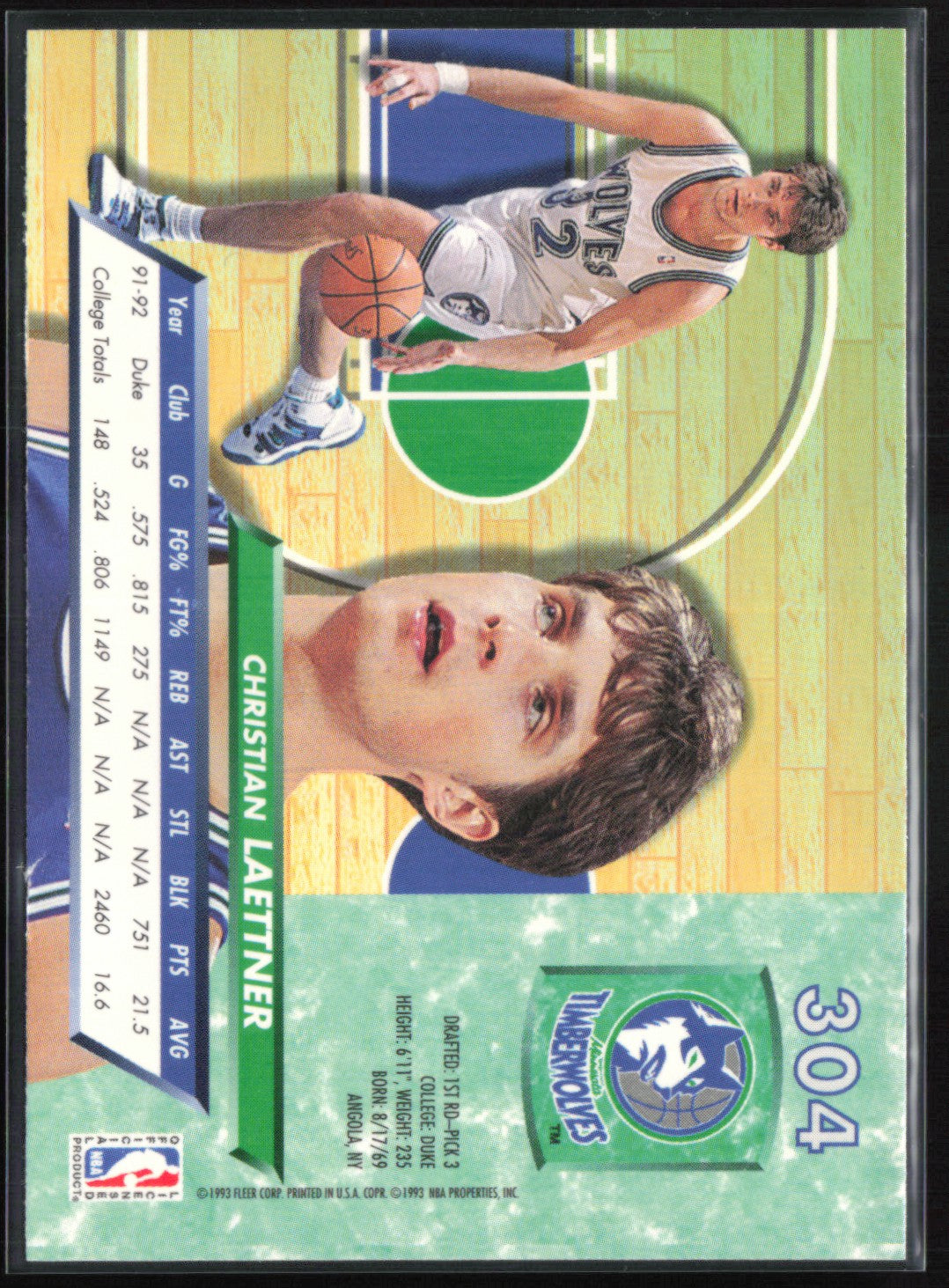 Christian Laettner RC