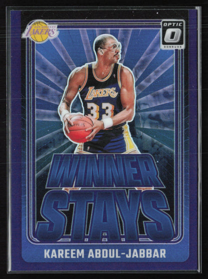 Kareem Abdul-Jabbar Purple Holo