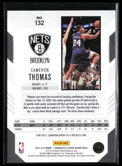 Cameron Thomas RC
