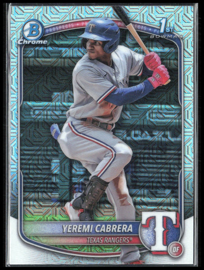Yeremi Cabrera 1st Bowman Mojo