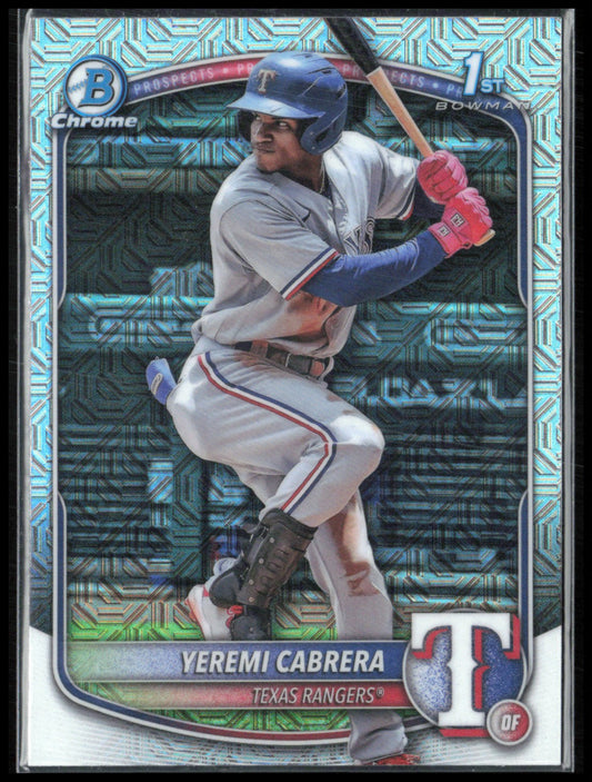Yeremi Cabrera 1st Bowman Mojo