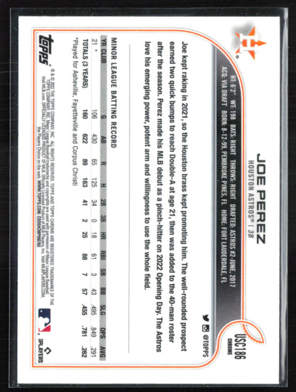 Joe Perez RC Purple Refractor