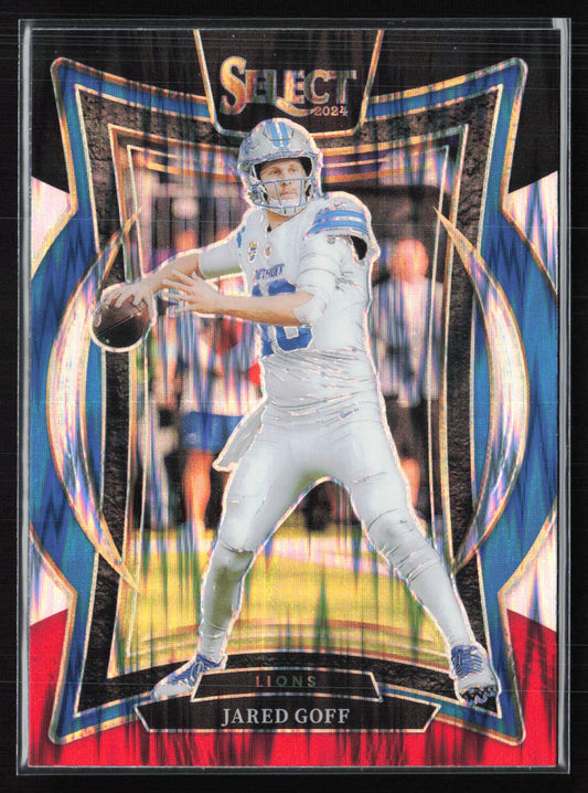 Jared Goff Black Red Shock