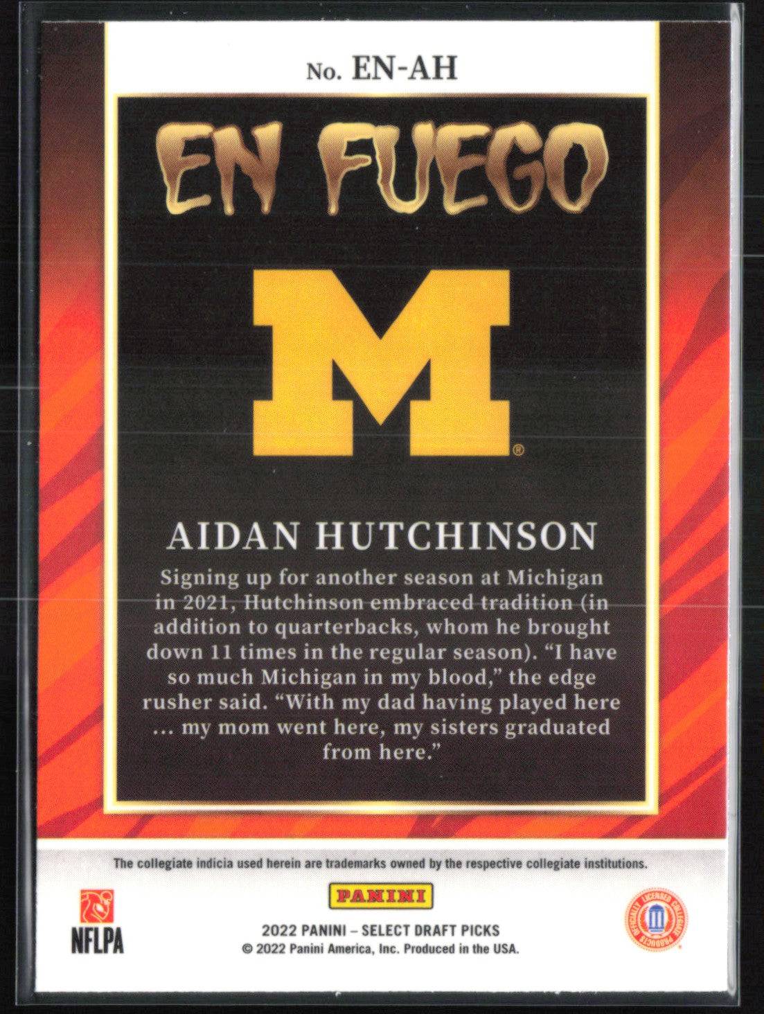 Aidan Hutchinson En Fuego