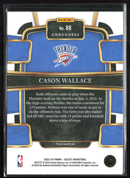 Cason Wallace RC