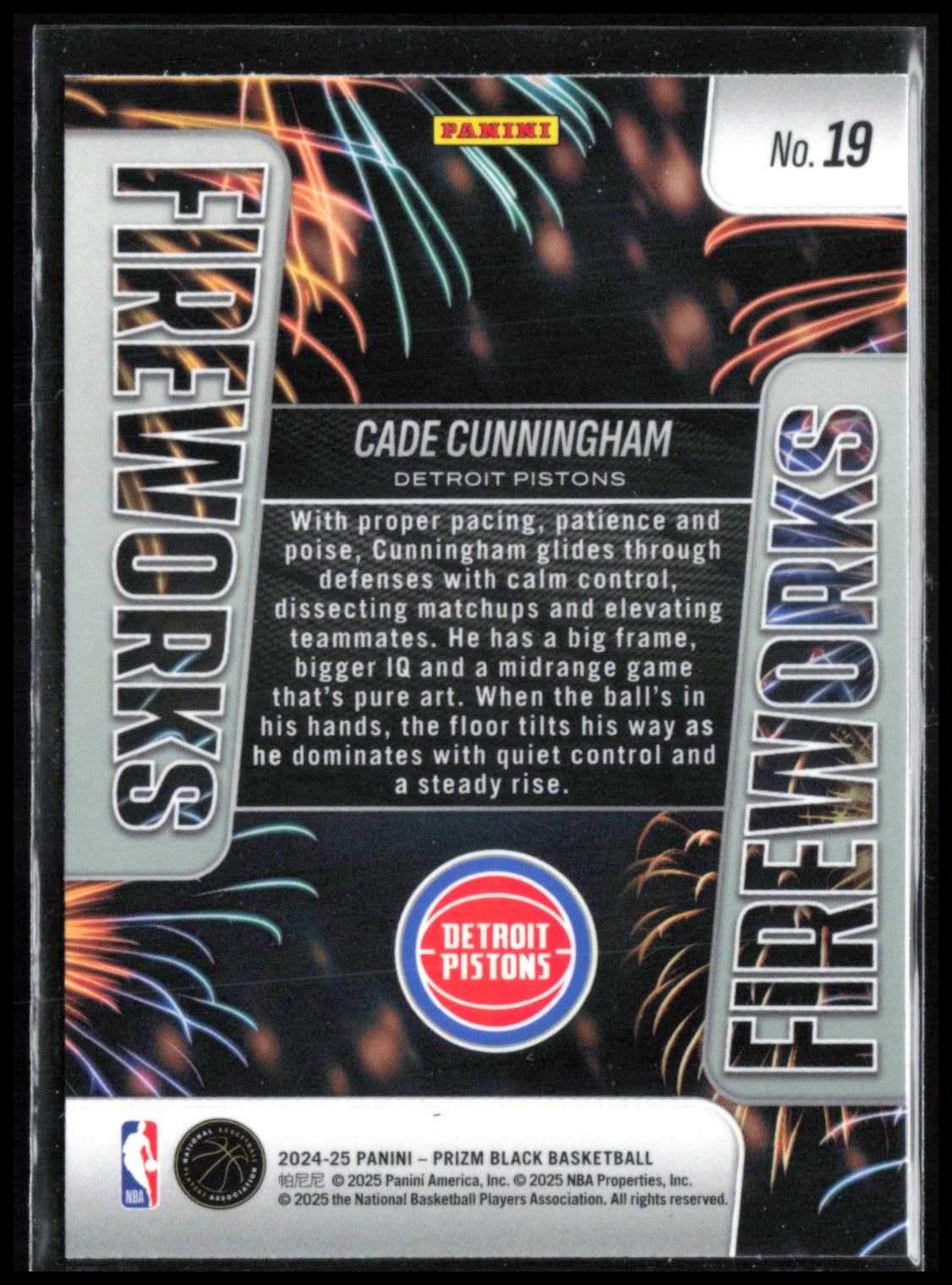 Cade Cunningham Fireworks