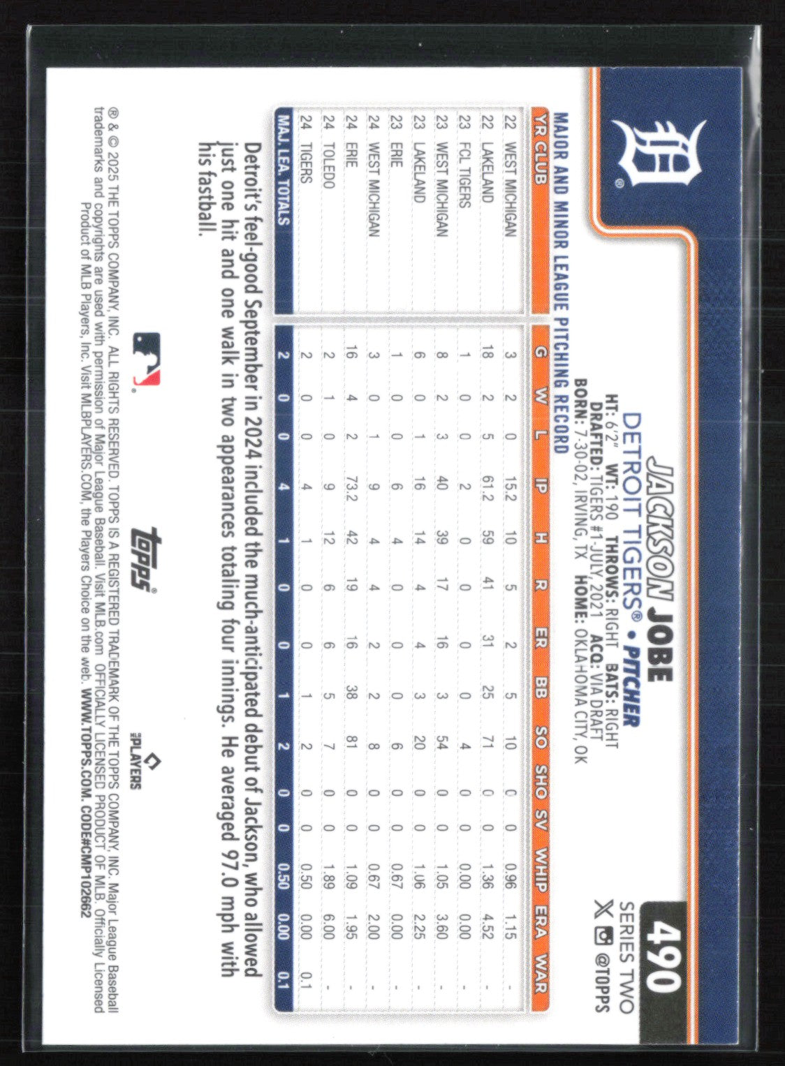 Jackson Jobe RC