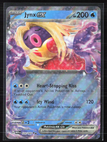 Jynx ex - 124/165 Double Rare